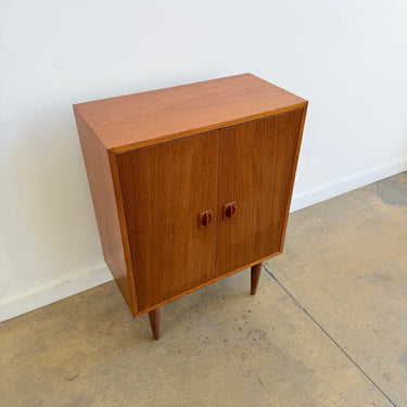 Danish Modern Compact Teak Cabinet