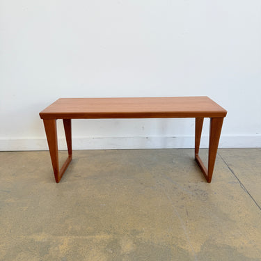 Danish Modern Kai Kristiansen Teak Bench for Aksel Kjersgaard