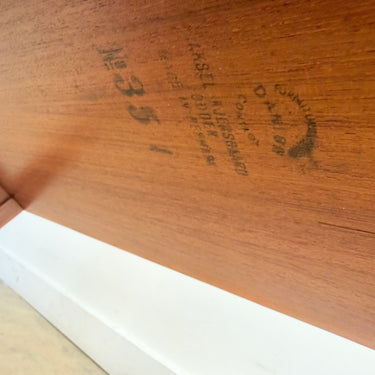 Danish Modern Kai Kristiansen Teak Bench for Aksel Kjersgaard