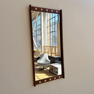 Vintage Mid Century Rosewood Entryway with Mirror by Nybrofabriken AB