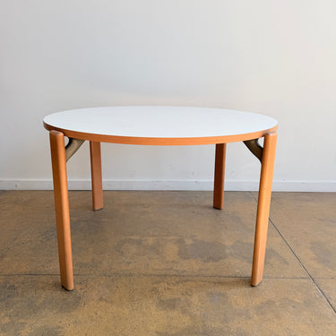 Bruno Rey White Laminate Dining Table by HAY