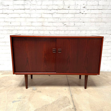 Danish Modern Compact Rosewood Sideboard