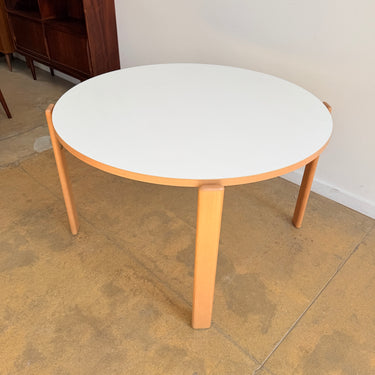 Bruno Rey White Laminate Dining Table by HAY