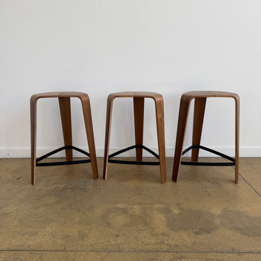 Jehs + Laub set of 3 Tre Counter Stools for Davis