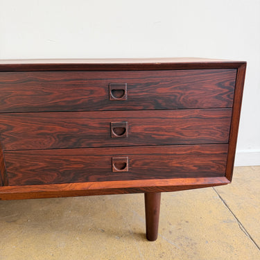 Danish Modern Rosewood Low Dresser by Brouer Mobelfabrik (Refinished)