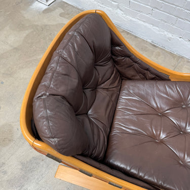 Vintage! Ake Fribytter velvet Swedish Sling Lounge by Tord Björklund