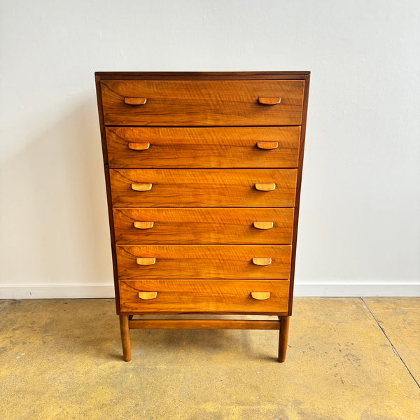 Danish Modern Tall Boy by Poul Volther for FDB