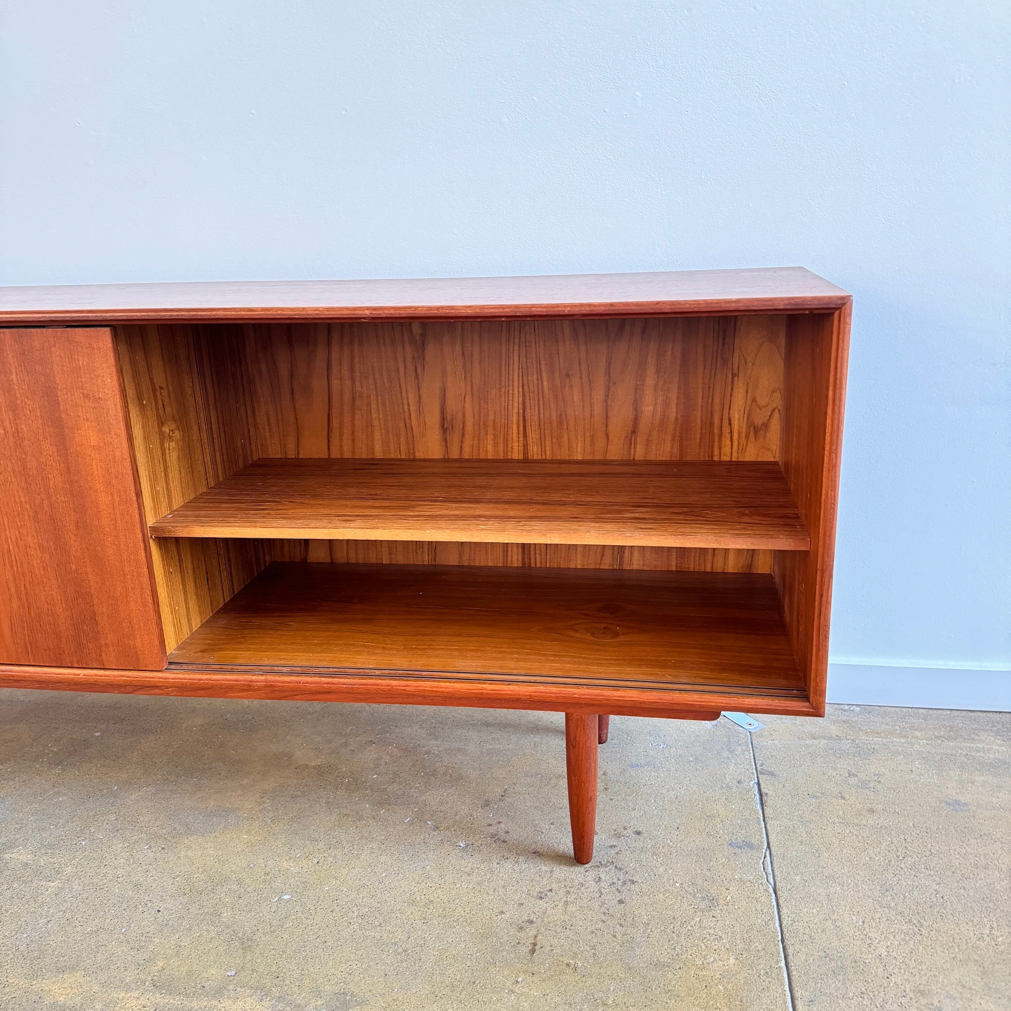 Danish Modern Axel Christiansen Teak Long Credenza for Aco Møbler
