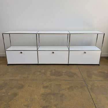 USM Haller 3X2 Long Sideboard - Pure White