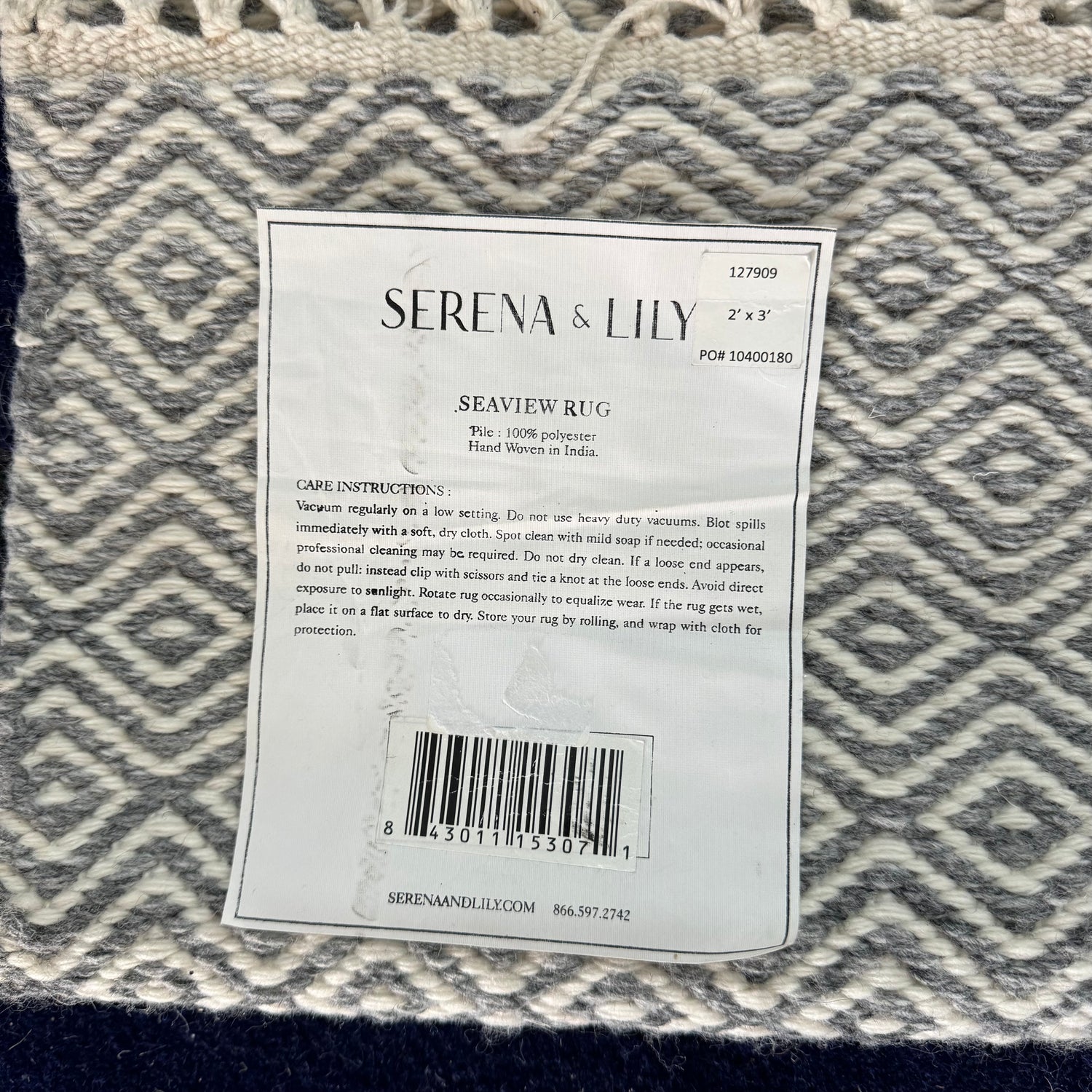 Serena and Lily Seaview Rug 2X3 enliven mart