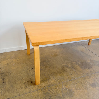 Artek Alvar Aalto 83 Birchwood Dining Table