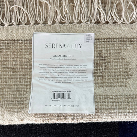 Serena and Lily Alamere rug 2x3
