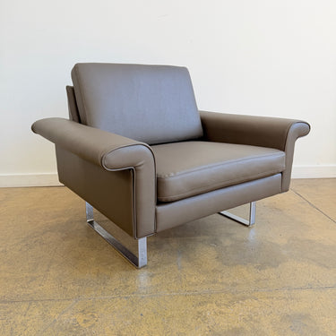 Asko Finland Leather lounge chair