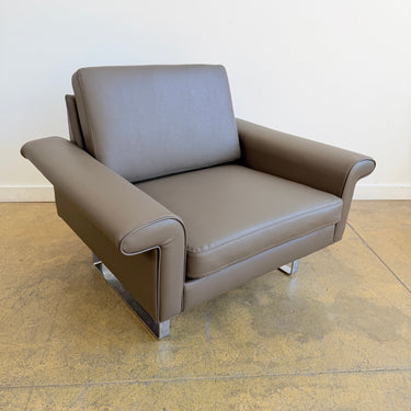 Asko Finland Leather lounge chair