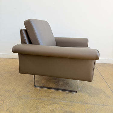Asko Finland Leather lounge chair