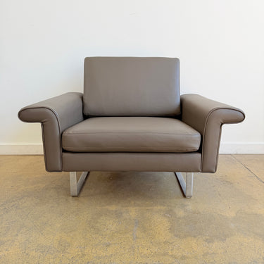 Asko Finland Leather lounge chair