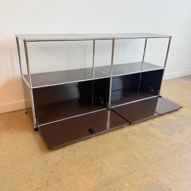 USM Haller 2X2 Media Console - Brown