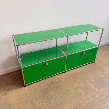 USM Haller 2X2 Media Console - Green