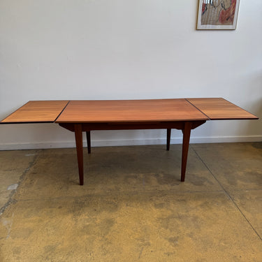 Danish Modern Expandable teak dining table