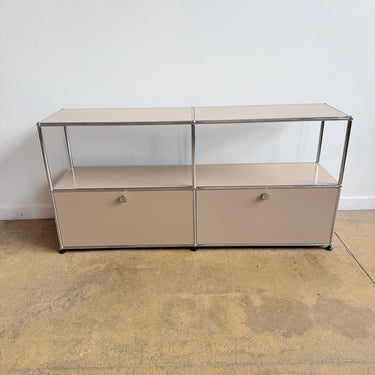 USM Haller 2X2 Media Console - Beige