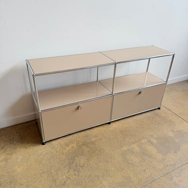 USM Haller 2X2 Media Console - Beige