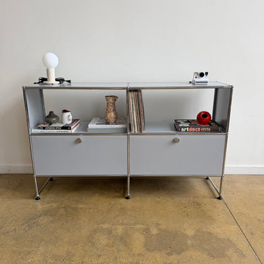 USM Haller 2x3 Silver storage Unit - Silver