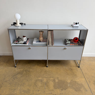 USM Haller 2x3 Silver storage Unit - Silver