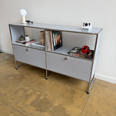 USM Haller 2x3 Silver storage Unit - Silver
