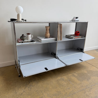 USM Haller 2x3 Silver storage Unit - Silver