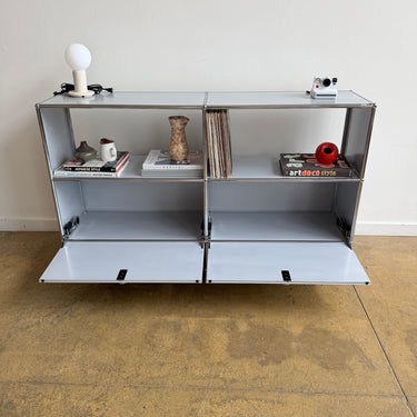 USM Haller 2x3 Silver storage Unit - Silver