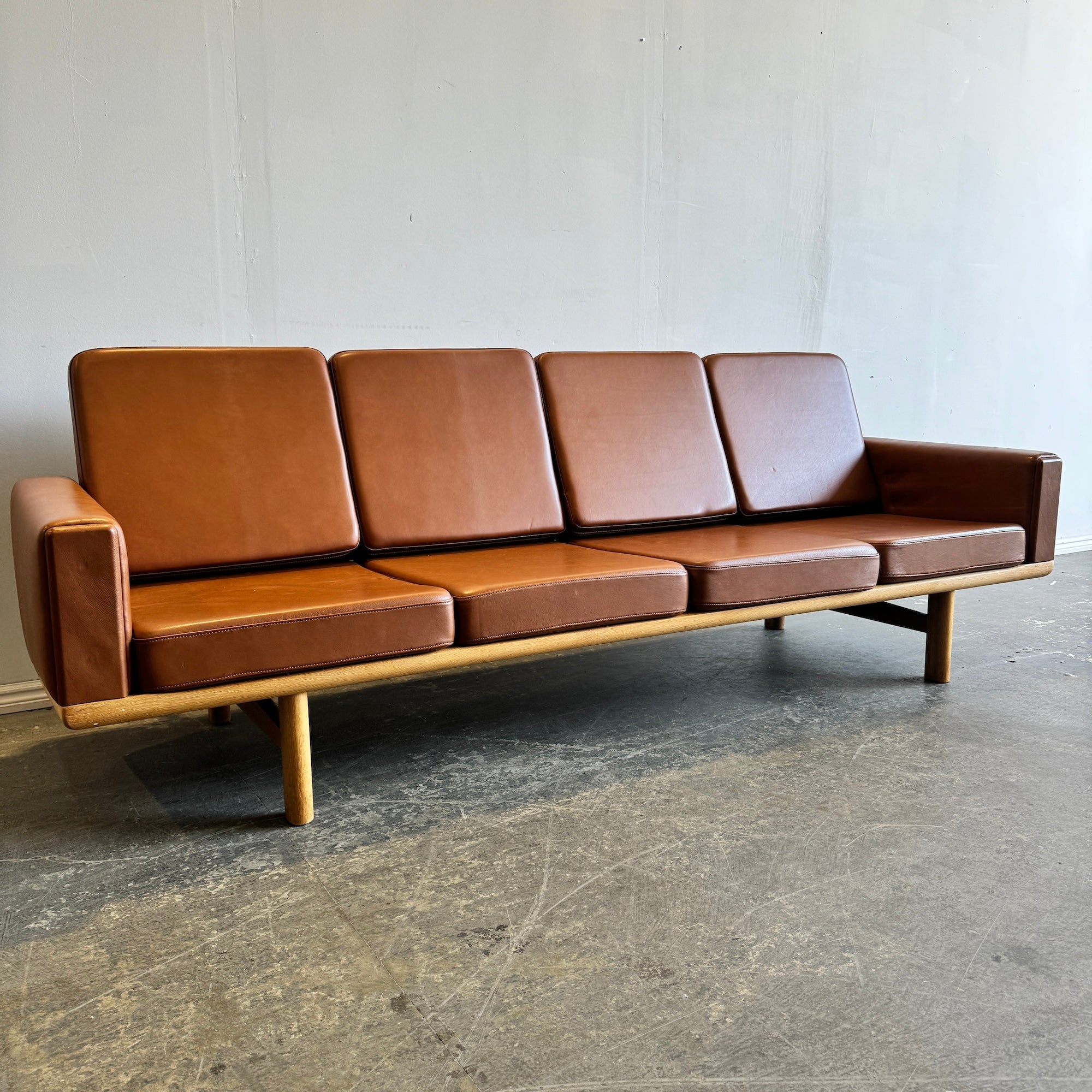 Danish Hans J. Wegner SGE-236 4 Seater Sofa for Getama