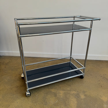 USM Haller Bar Cart (Anthracite Grey)