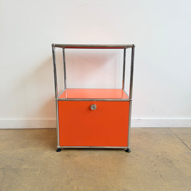 USM Haller 1X2 Compact Storage - Orange