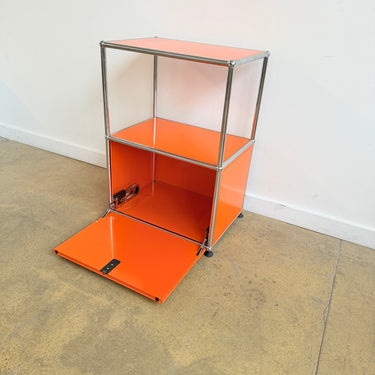 USM Haller 1X2 Compact Storage - Orange