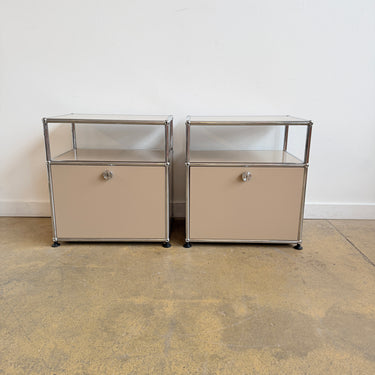 USM Haller Set of 2 Nightstands - Beige