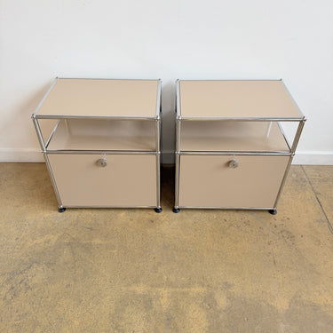 USM Haller Set of 2 Nightstands - Beige