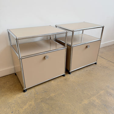 USM Haller Set of 2 Nightstands - Beige