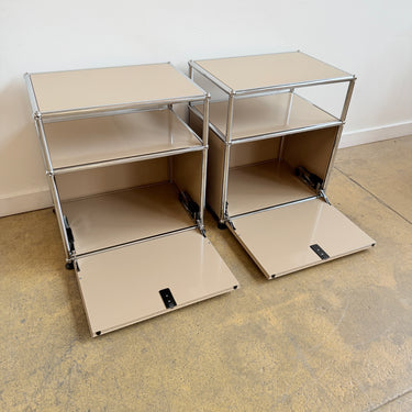 USM Haller Set of 2 Nightstands - Beige