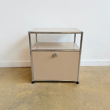 USM Haller Single Nightstand- Beige