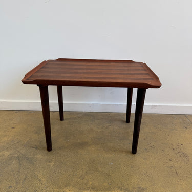 Danish Modern Rosewood Side Table by Poul Jensen