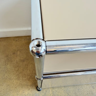 USM Haller Single Nightstand- Beige