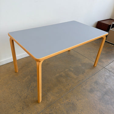 Danish Modern Magnus Olesen Dining Table - Gray Laminate