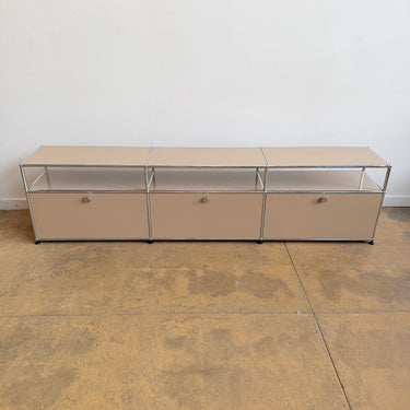 USM Haller 3X2 Media Console Low - Beige