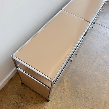 USM Haller 3X2 Media Console Low - Beige