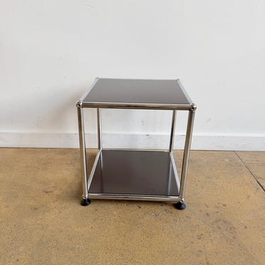 USM Haller side table - Brown