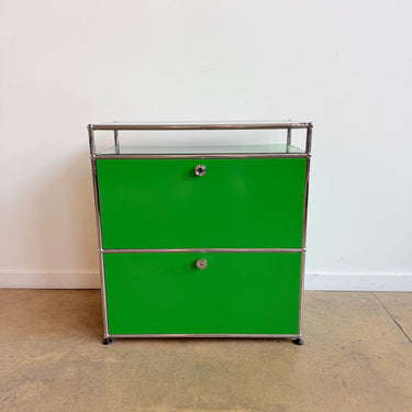 USM Haller 1X3 Vertical Storage - Green