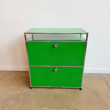 USM Haller 1X3 Vertical Storage - Green