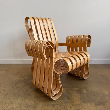 Knoll Frank Gehry “Power Play” Lounge Chair, 1993 (Two Available)