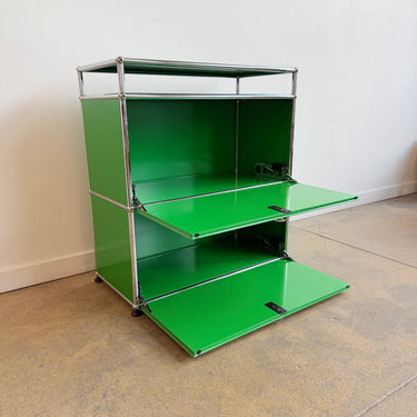 USM Haller 1X3 Vertical Storage - Green