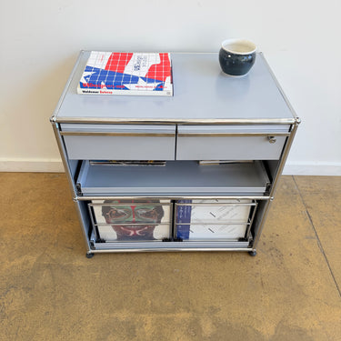 USM Haller Pullout Storage Solution - Silver